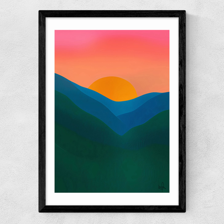 Echo Medium Black Frame