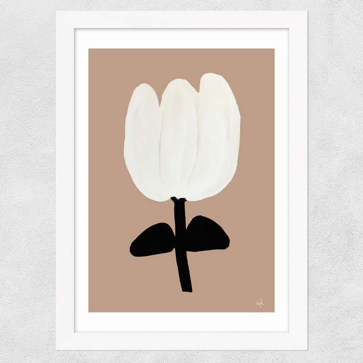 For You Wide White Frame