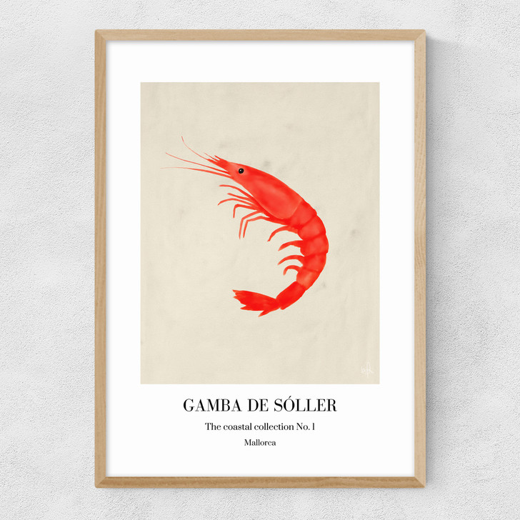 Gamba de Sóller Narrow Oak Frame