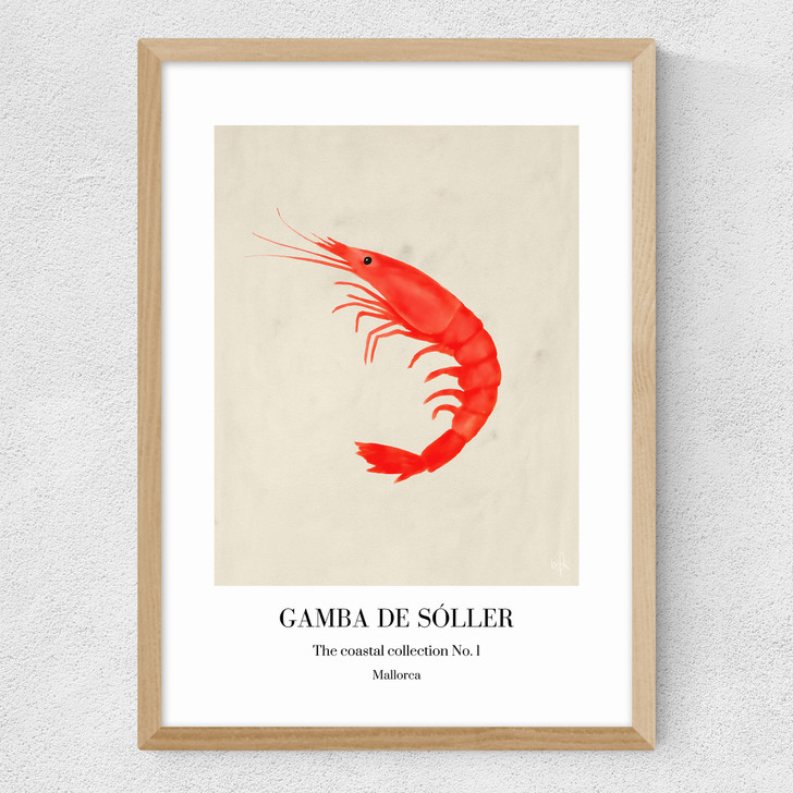 Gamba de Sóller Medium Oak Frame