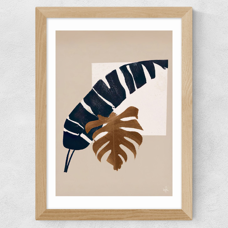 How On Earthy Wide Oak Frame