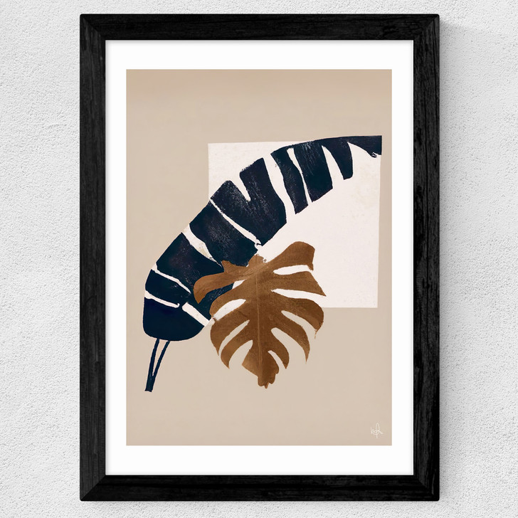 How On Earthy Wide Black Frame
