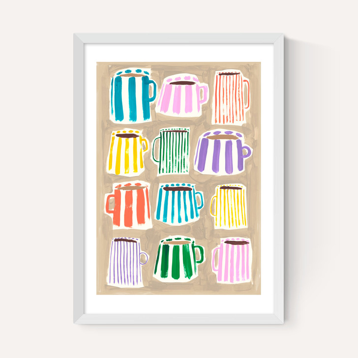 Stripey Coffee Cups