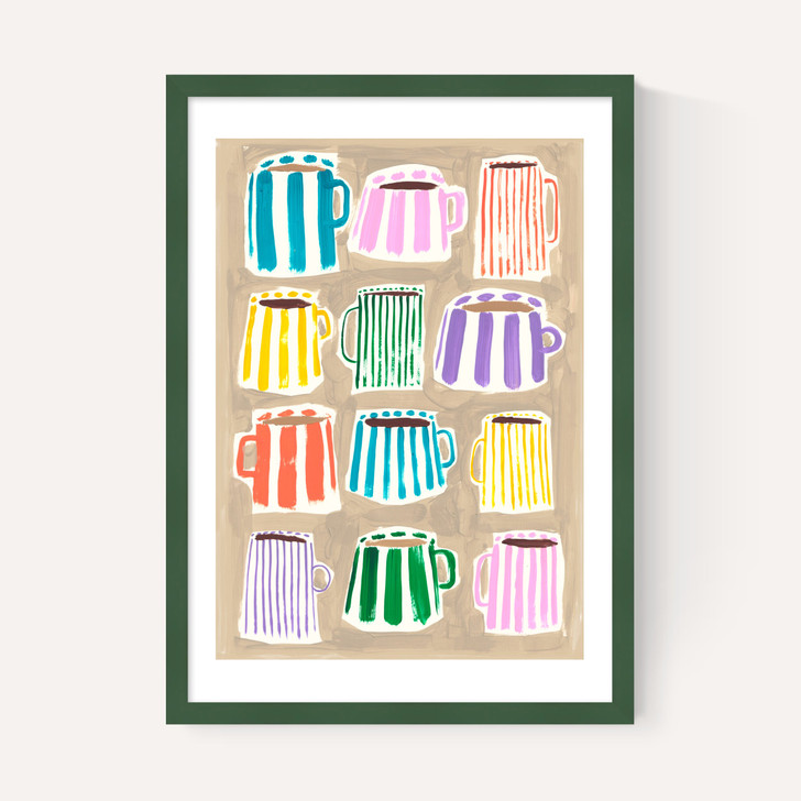 Stripey Coffee Cups
