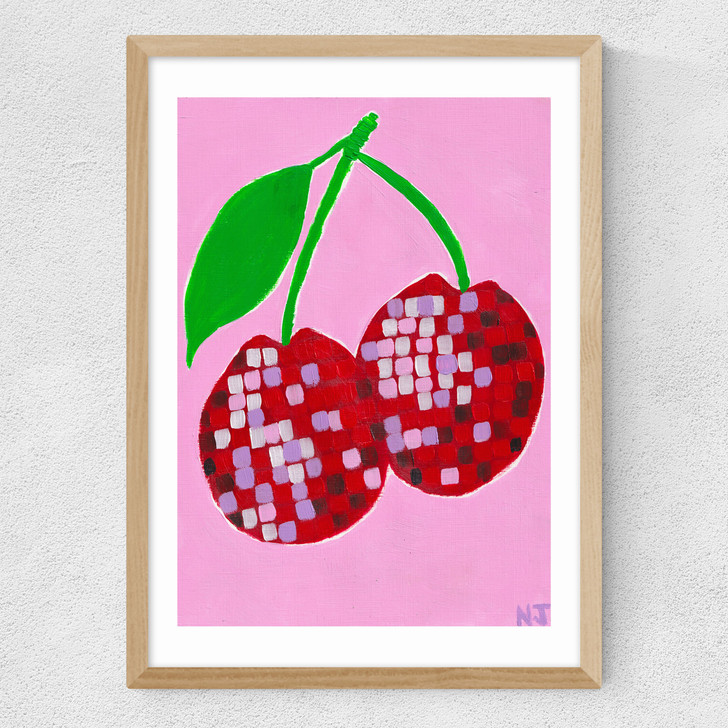 Disco Cherry Medium Oak Frame