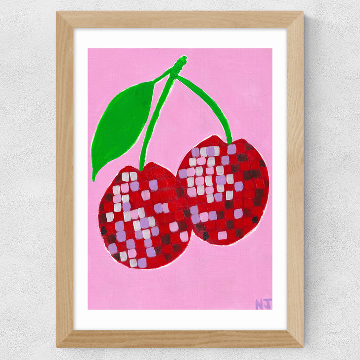 Disco Cherry Wide Oak Frame