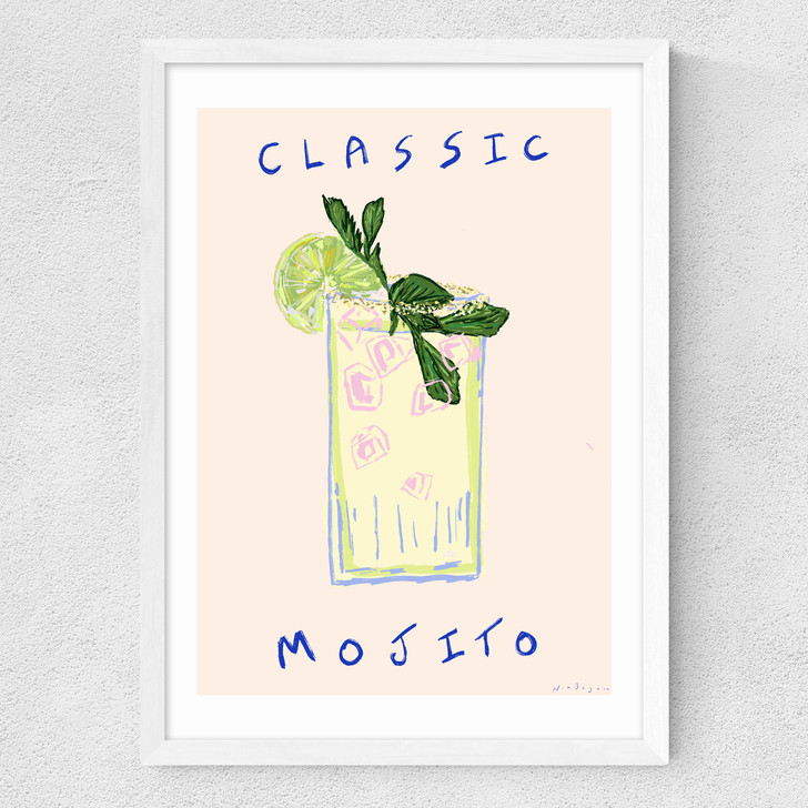Mojito Time Medium White Frame