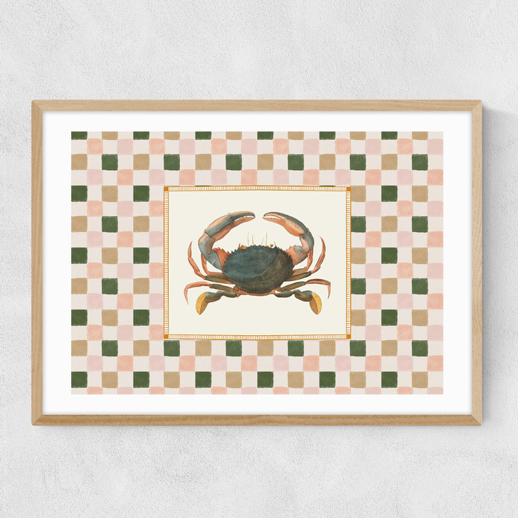 Check Out This Crab Narrow Oak Frame