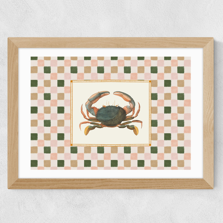 Check Out This Crab Wide Oak Frame