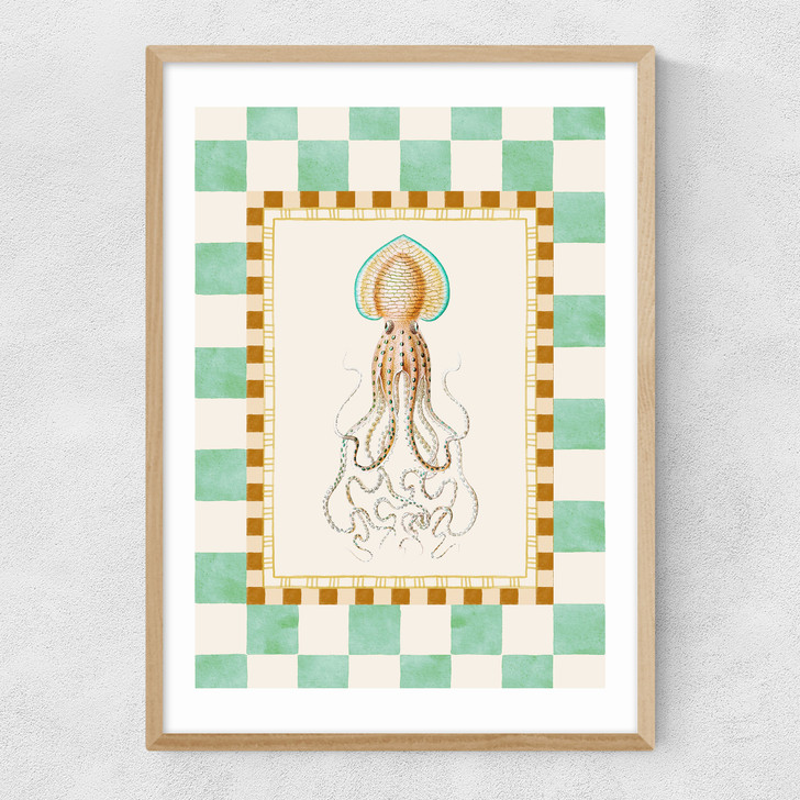 Funky Squid Narrow Oak Frame