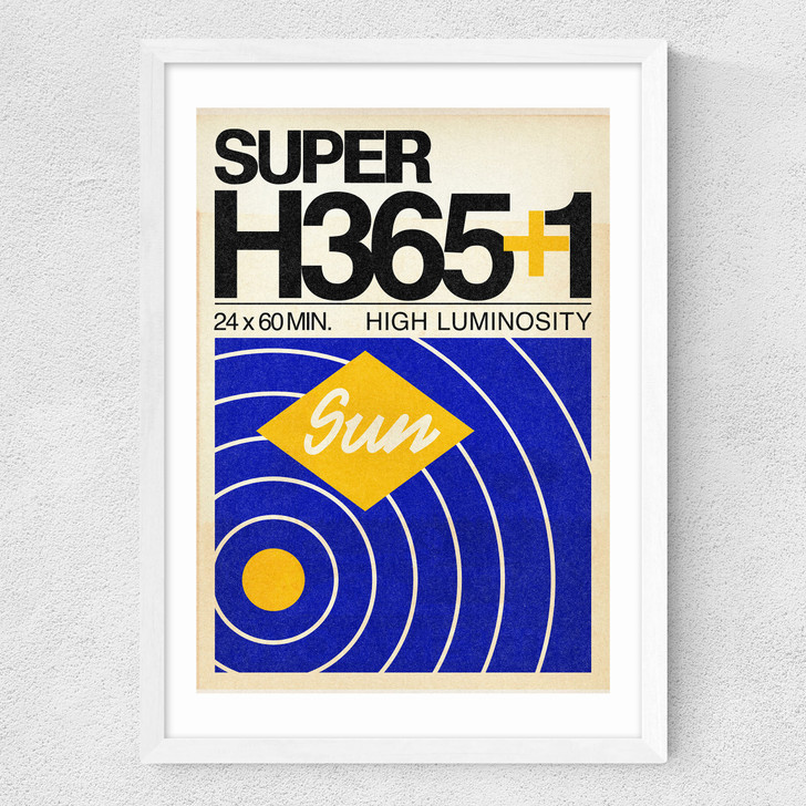 Sun365 Medium White Frame