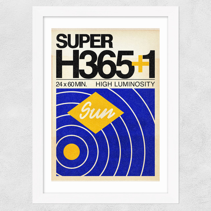 Sun365 Wide White Frame