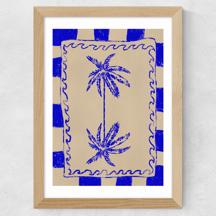 Coastal Charm Wide Oak Frame