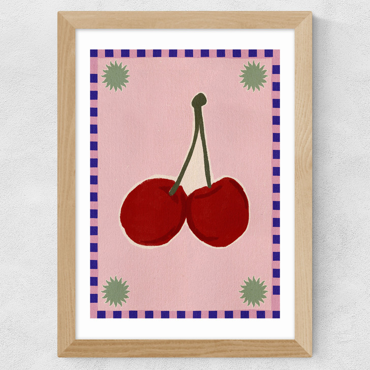 Lush Duo I Wide Oak Frame