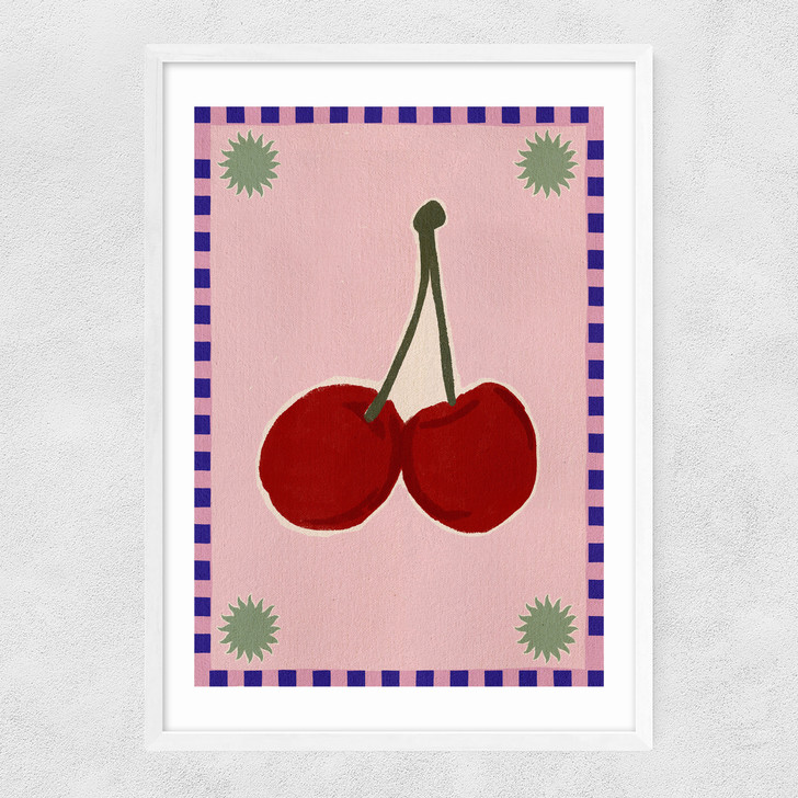 Lush Duo I Narrow White Frame