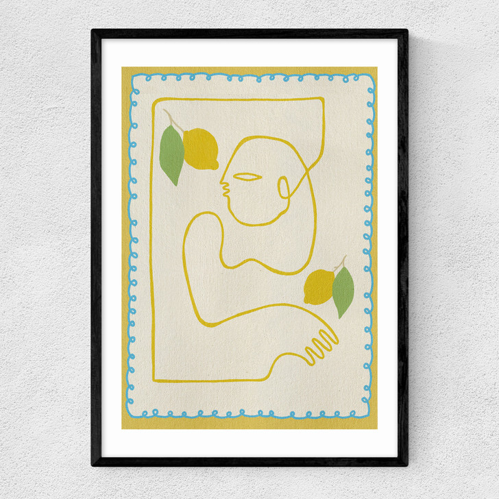 Squeeze of Joy Narrow Black Frame