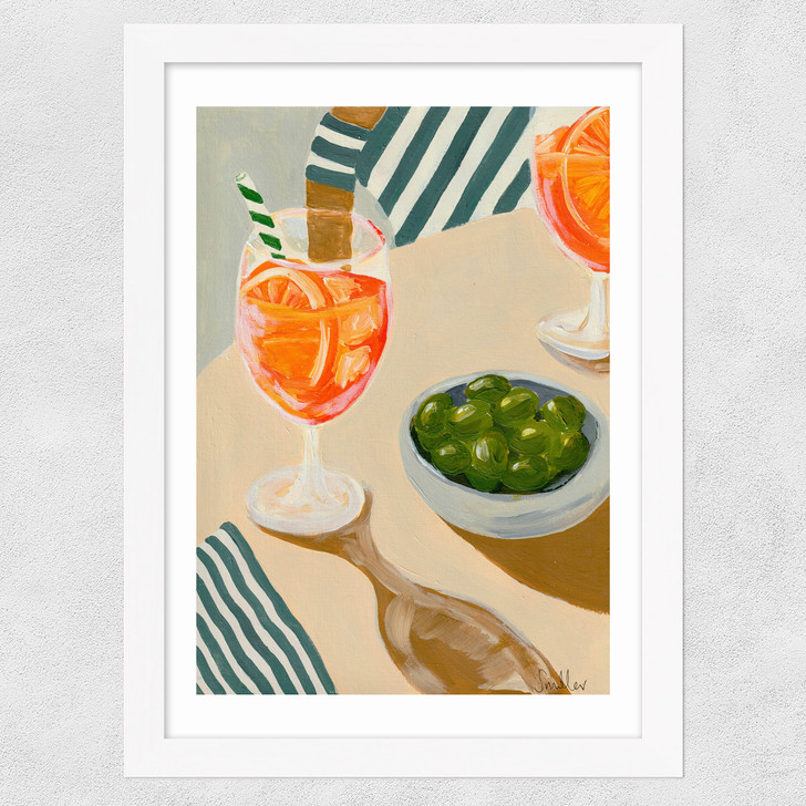 Aperitif Wide White Frame