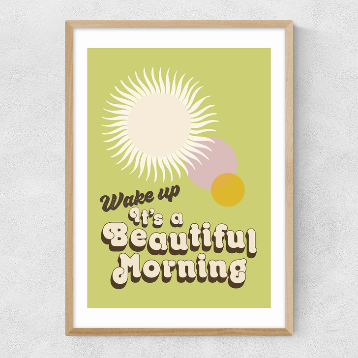 Wake UP Narrow Oak Frame