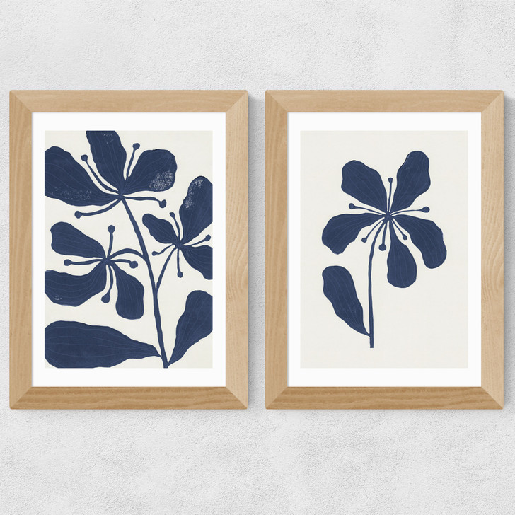 Whimsical Blossoms Diptych