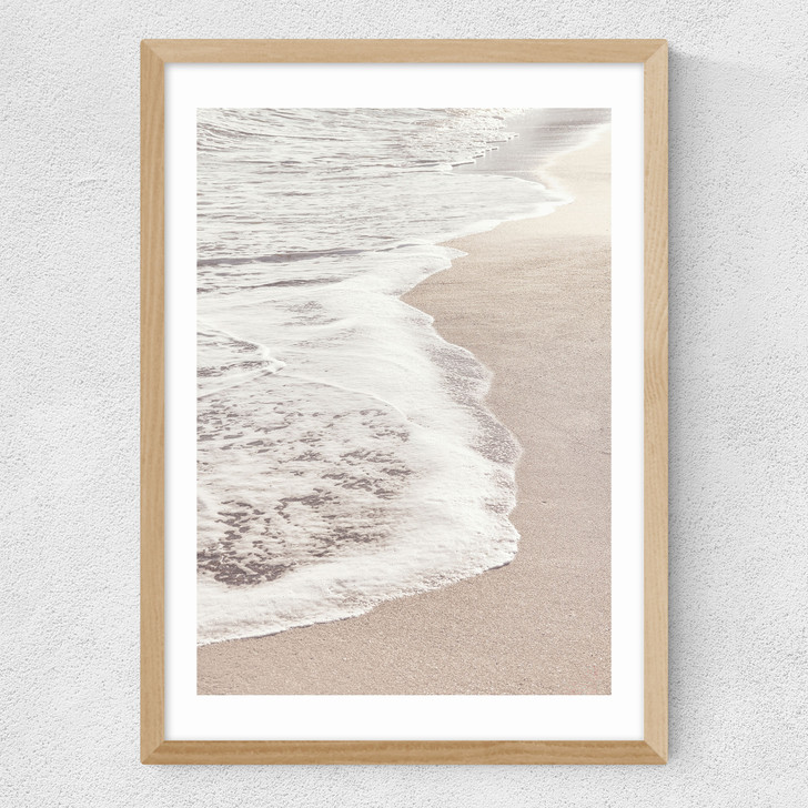 Waves II Medium Oak Frame