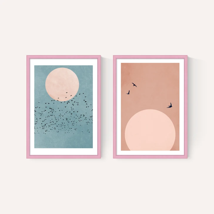 Fly Away Diptych