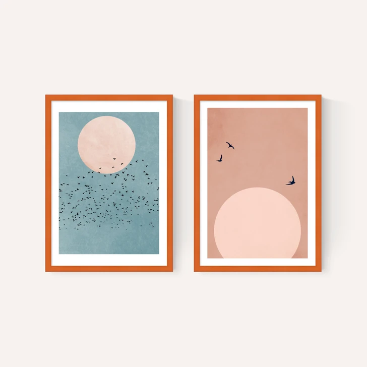Fly Away Diptych