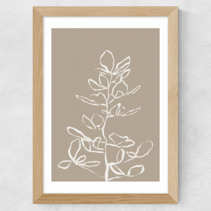 Elegant Branch Wide Oak Frame