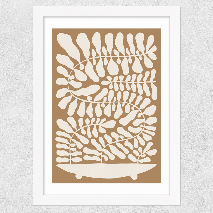 One Hundred Leaved Plant VII Brown