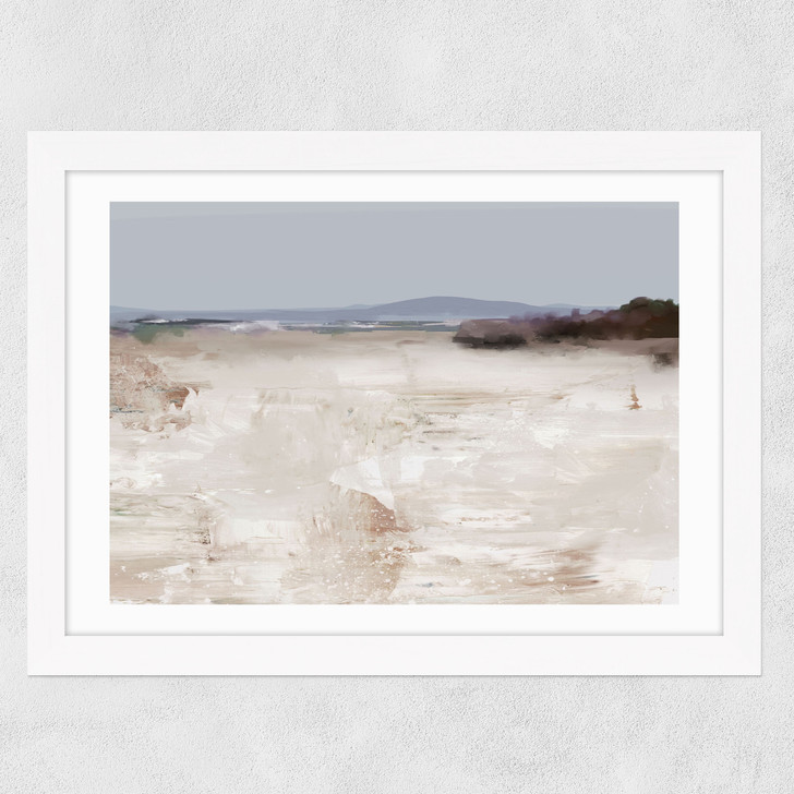 Cali Wide White Frame