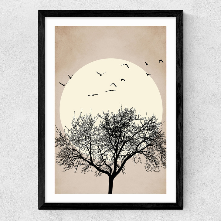 Dreamers (Bright) Medium Black Frame