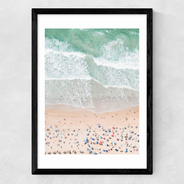 Aerial I Medium Black Frame