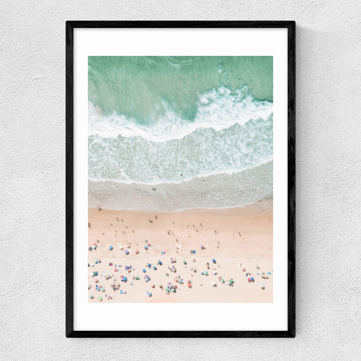 Aerial II Narrow Black Frame