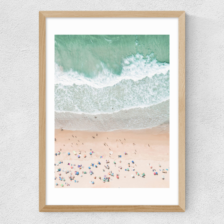 Aerial II Medium Oak Frame