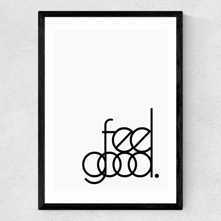 Feel Good by Inoui Medium Black Frame