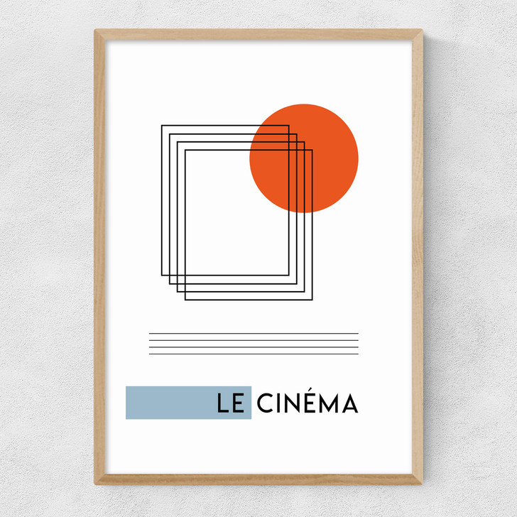 Le Cine_Ma Narrow Oak Frame