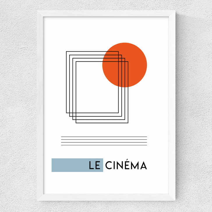 Le Cine_Ma Medium White Frame