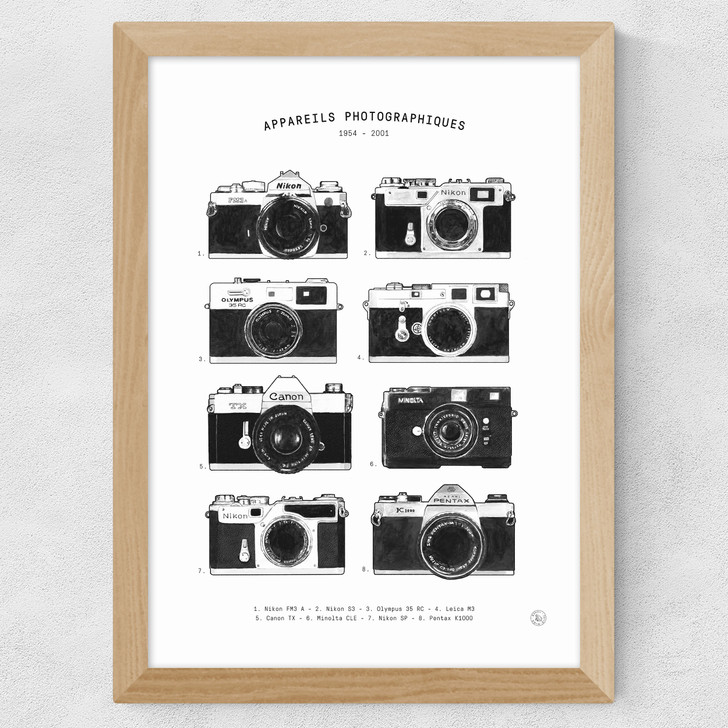 Appareils Photographiques Wide Oak Frame