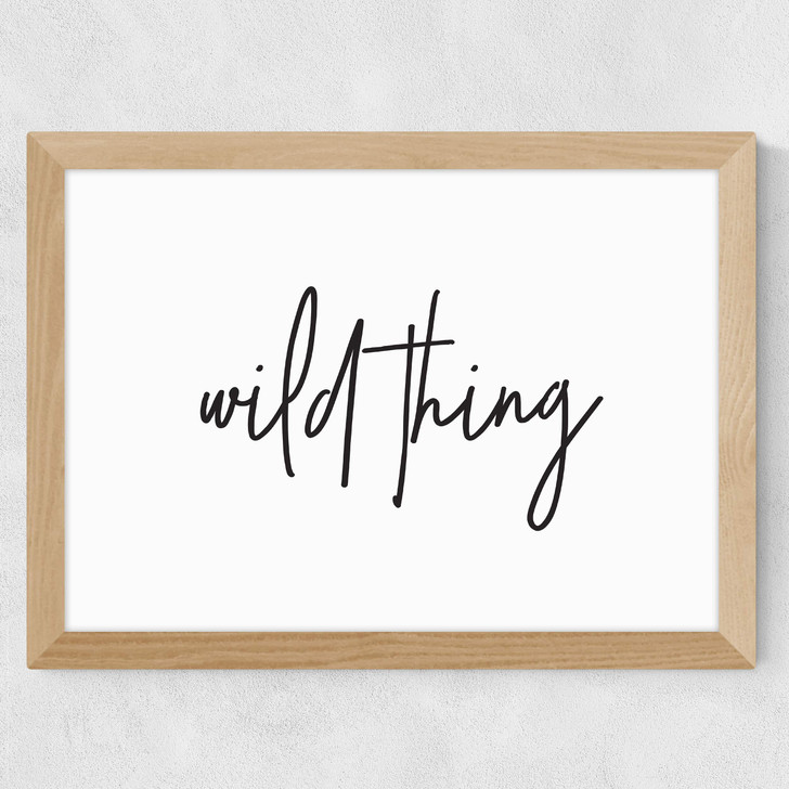 Wild Thing Wide Oak Frame