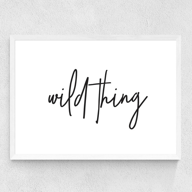 Wild Thing Medium White Frame