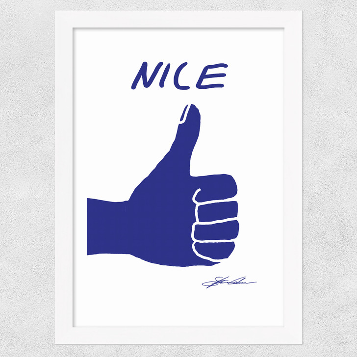 Nice Wide White Frame