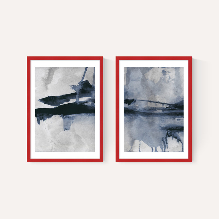 Blue Diptych