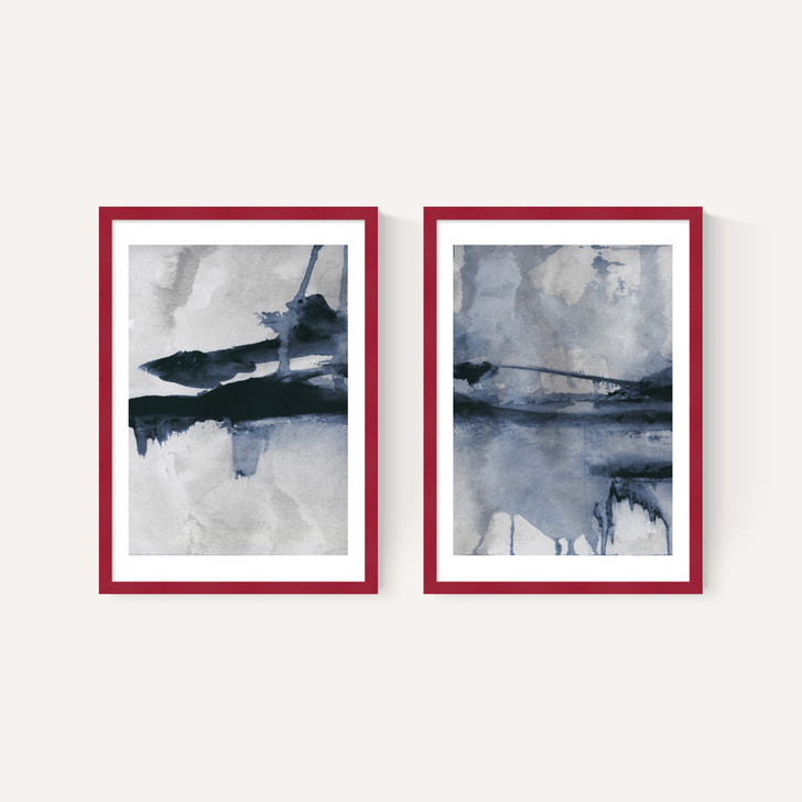 Blue Diptych