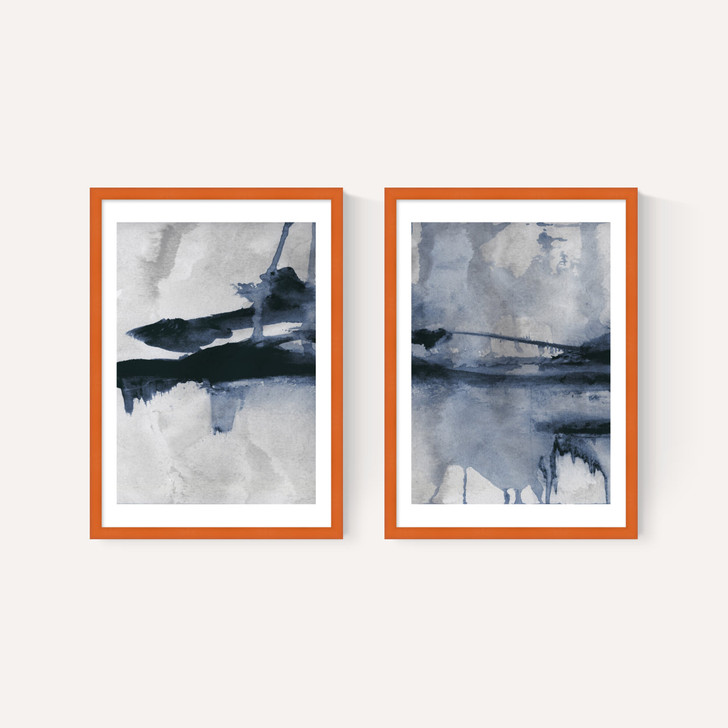 Blue Diptych