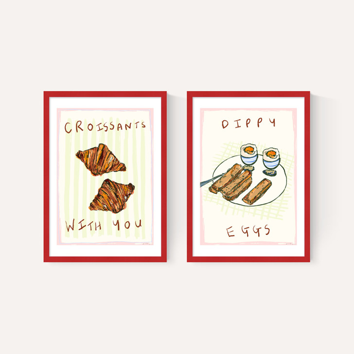 Breakfast Diptych