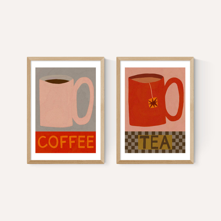 Tea and Coffee Diptych