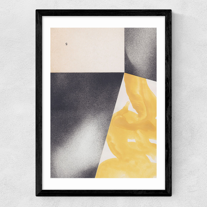 Number Five Medium Black Frame