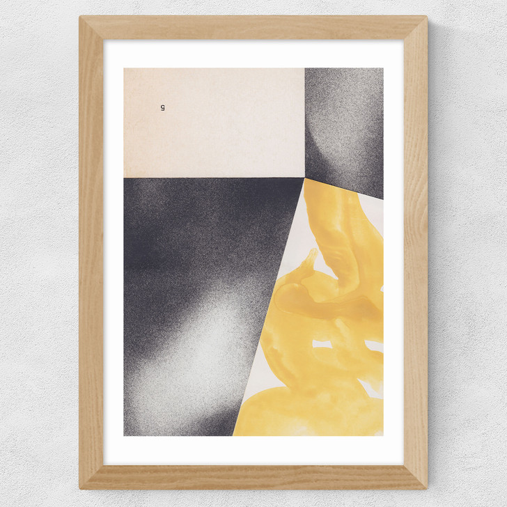 Number Five Wide Oak Frame