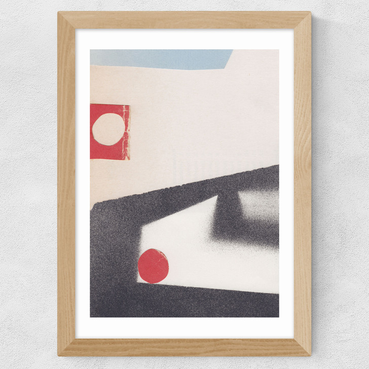 The Paused Game Wide Oak Frame