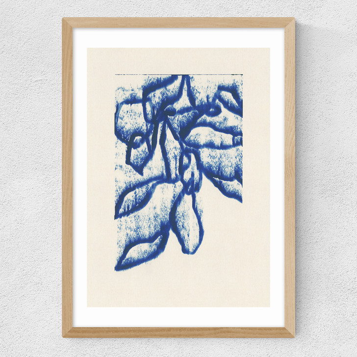 Wind Among the Branches I Medium Oak Frame