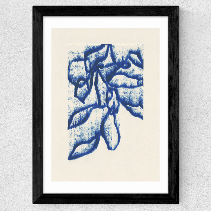 Wind Among the Branches I Wide Black Frame